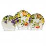 Керамічний столовий сервіз із суповими тарілками на 4 персони "Фруктовий нектар" Certified International  - фото