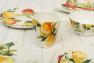 Набір з 4-х великих чайних кухлів з зображенням фруктів та ягід "Фруктовий нектар" Certified International  - фото