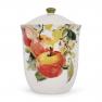 Ємності для зберігання з малюнком персиків, яблук та груш, набір 3 шт. "Фруктовий нектар" Certified International  - фото