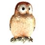 Керамічна ємність для зберігання у вигляді статуетки сови "Зимовий Ліс" Certified International  - фото