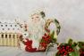 Різдвяний керамічний заварник у вигляді Діда Мороза та зайчиків Fitz and Floyd  - фото