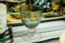 Сірий келих для вина із товстого скла з крапельками повітря Bastide  - фото