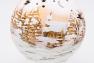 Декор у золотисто-бежевих тонах з LED-підсвічуванням "Кулька новорічна" Villa Grazia  - фото