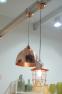 Почіпний світильник дзвін бронзового кольору в стилі лофт Light and Living  - фото