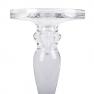 Свічник скляний для широкої свічки Mercury  - фото