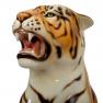 Висока керамічна статуетка дорослого тигра Ceramiche Boxer  - фото
