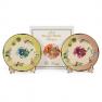 Набір із 2-х десертних тарілок із квітами Ete Savage Palais Royal  - фото