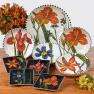 Великий керамічний салатник з ботанічним малюнком "Квіткова рапсодія" Certified International  - фото
