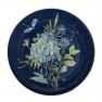 Темні салатні тарілки із флористичним дизайном, 4 шт. "Сині квіти Богемії" Certified International  - фото