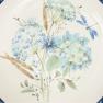 Глибокий керамічний салатник з рослинним малюнком "Сині квіти Богемії" Certified International  - фото