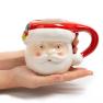 Святковий набір з 4-х керамічних чайних чашок у формі Санти "Магія Різдва" Certified International  - фото