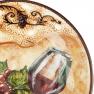 Набір тарілок для супу з об'ємним декором у вигляді вензеля, 4 шт. "Тосканський натюрморт" Certified International  - фото