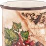 Чайні керамічні чашки з малюнком винограду, набір 4 шт. "Тосканський натюрморт" Certified International  - фото