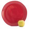Велика таріль з червоної кераміки Ritmo Comtesse Milano  - фото