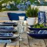 Колекція синій посуд з візерунками Lisboa Costa Nova  - фото