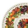Тарілка обідня меламінова з яскравим фруктовим орнаментом Le Primizie Brandani  - фото