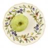 Десертна тарілка з кераміки з рослинним візерунком "Оливи та маслини" Villa Grazia  - фото