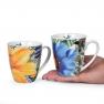 Набір з 2-х порцелянових чайних чашок "Тропічні квіти" Brandani  - фото