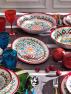 Колекція меламінового посуду, що не б'ється, з етнічним орнаментом Maya Brandani  - фото