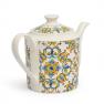 Невеликий чайник із порцеляни з яскравим візантійським орнаментом Medicea Brandani  - фото