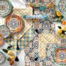 Колекція текстилю для дому із натуральних матеріалів з яскравим орнаментом Medicea Brandani  - фото
