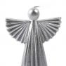 Свічка-ангел сріблястого кольору Maison  - фото