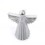 Свічка-ангел сріблястого кольору Maison  - фото