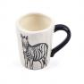 Керамічна чайна чашка із зображенням зебри Masai Maison  - фото