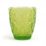 Різнокольорові скляні склянки із рельєфним декором, набір 6 шт. Corinto Maison  - фото