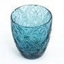 Набір із 6-ти склянок синього кольору для води та соку Corinto Maison  - фото