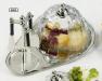 Комплект для подачі сирів з ножами та скляною кришкою HOFF Interieur  - фото