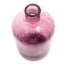 Пляшка з пурпурного скла з бульбашками повітря Light and Living  - фото