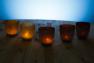 Набір з 5 свічників з патиною Light and Living  - фото