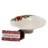 Керамічна супова тарілка для святкового сервування "Різдвяна гірлянда" Bordallo  - фото