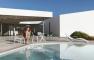 Білий шезлонг у стилі модерн для відпочинку на терасі Ibiza Vondom  - фото