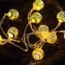 Гірлянда електрична "Золоті кульки" EDG  - фото