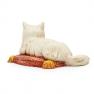 Статуетка "Кіт на червоній подушці" Ceramiche Bravo  - фото