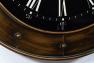 Круглий настінний годинник бронзового кольору у вінтажному стилі Luzern Loft Clocks & Co  - фото