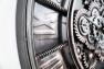 Урожай годинник з відкритим механізмом кольору зістареної бронзи Maaike Skeleton Clocks  - фото