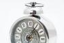 Металевий vintage будильник з декорованим циферблатом Sveglia Alberti Livio  - фото