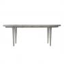 Обідній овальний стіл із білого штучного ротанга Arena Skyline Design  - фото