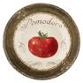 Набір в італійському стилі – блюдо для пасти та 4 тарілки з різними малюнками Pomodoro Certified International  - фото