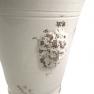 Керамічний білий вазон із потертостями "Помпеї" Bizzirri  - фото