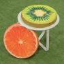 Декоративна кругла подушка для стільця «Апельсин» Stof  - фото