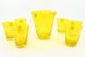 Набір склянок Comtesse Milano Samoa жовті 6 шт.  - фото