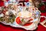 Чашка з блюдцем новорічна Palais Royal  - фото