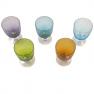 Набір із 6-ти бокалів різного кольору для води Tahiti Comtesse Milano  - фото