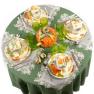 Столовий сервіз  з піалами та чашками з малюнком гарбузів на 4 особи, 16 предметів "Осінній Врожай" Certified International  - фото