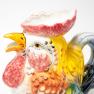 Керамічний глечик у вигляді півня "Пташиний двір" Ceramiche Bravo  - фото