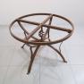 Металева коричнева база для круглого столу, діаметр 110 см Villa Grazia  - фото